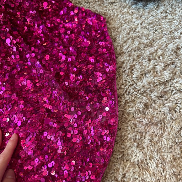 Sherri Hill 55540- Sequin Strapless Classic Prom Dress - Picture 8 of 8